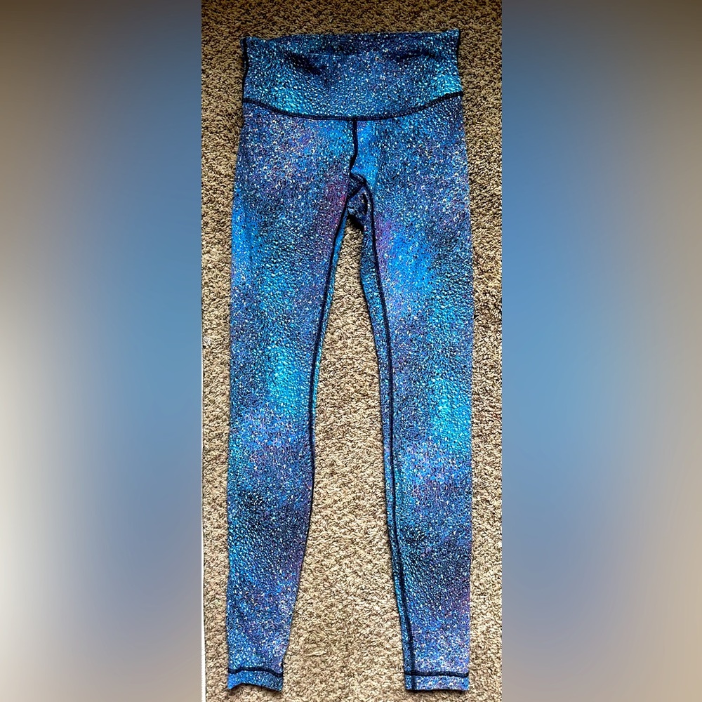 Colorful Lululemon Leggings Size 4